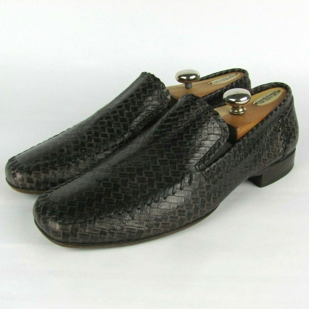 BROOKS BROTHERS Genuine Leather Loafers Shoes 10